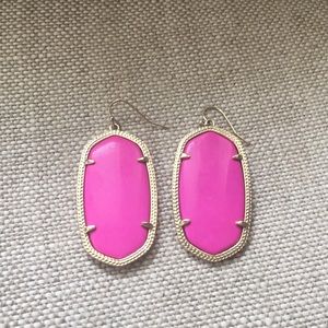 Kendra Scott pink earrings Authentic Danielle